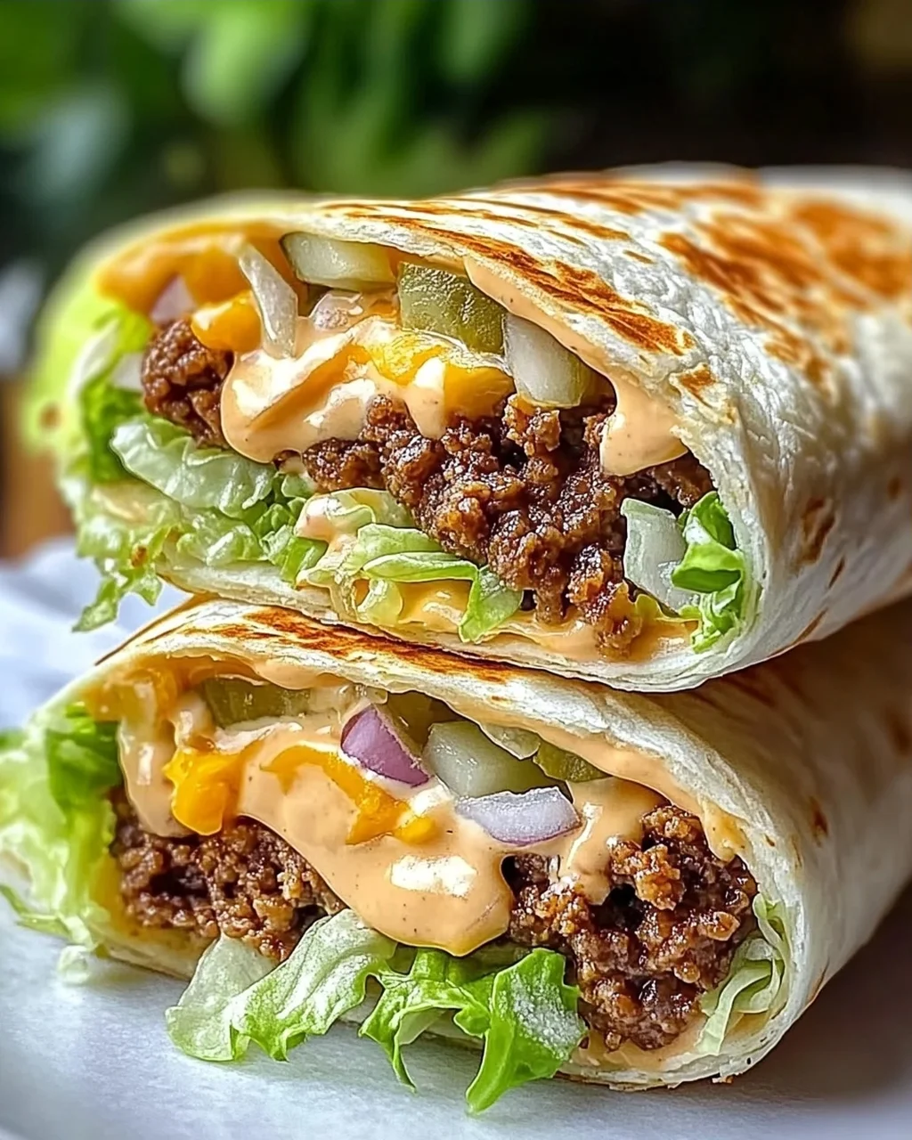 Big Mac Wraps Rezept: Einfach & lecker!