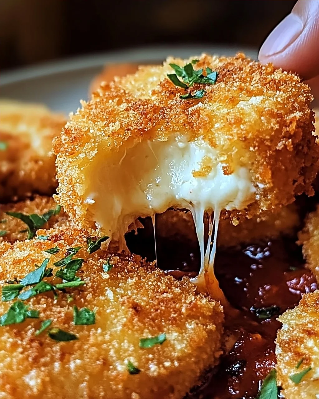 Blackstone frittierte Mozzarella für perfekte Snacks
