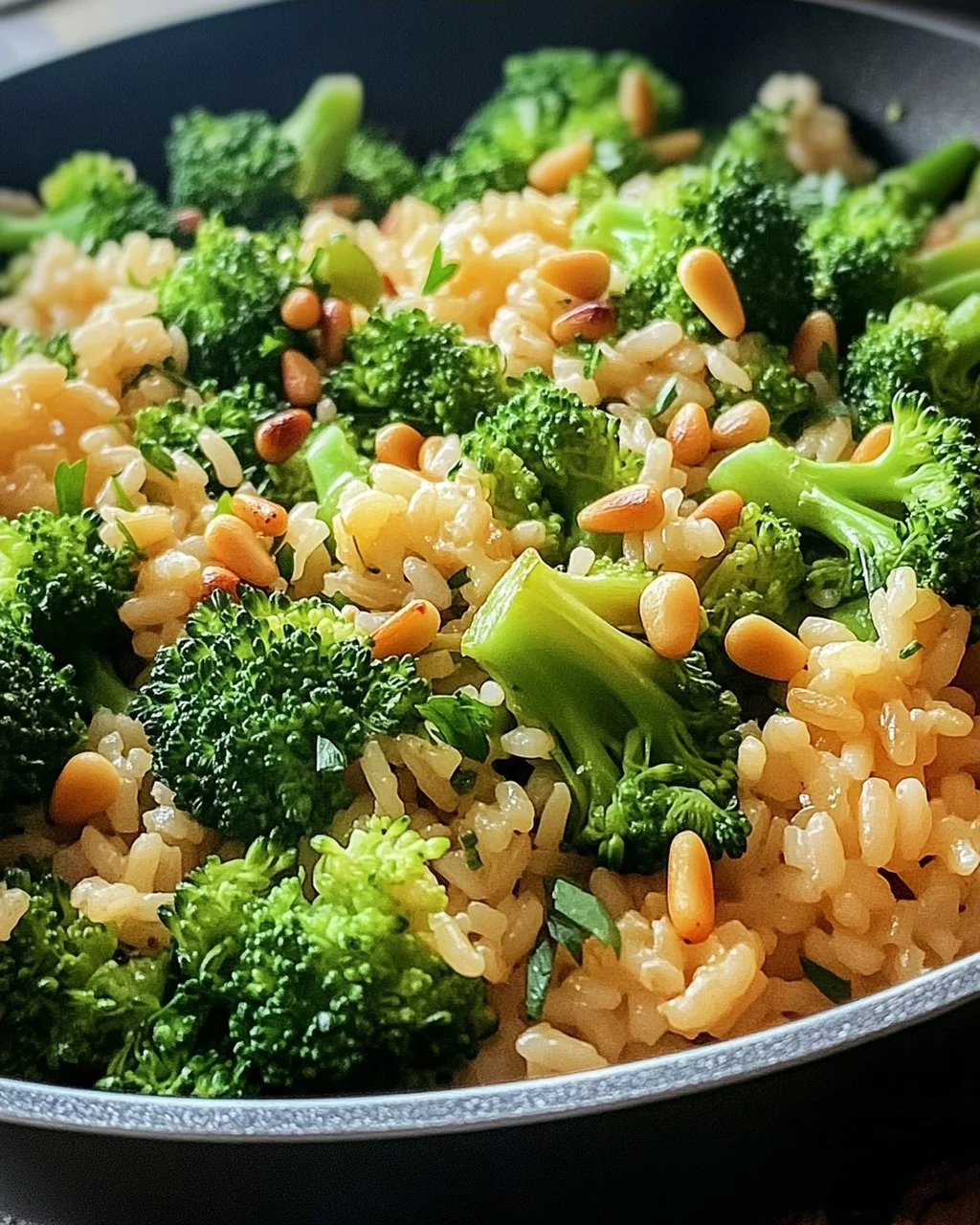 Brokkoli-Reis-Pfanne