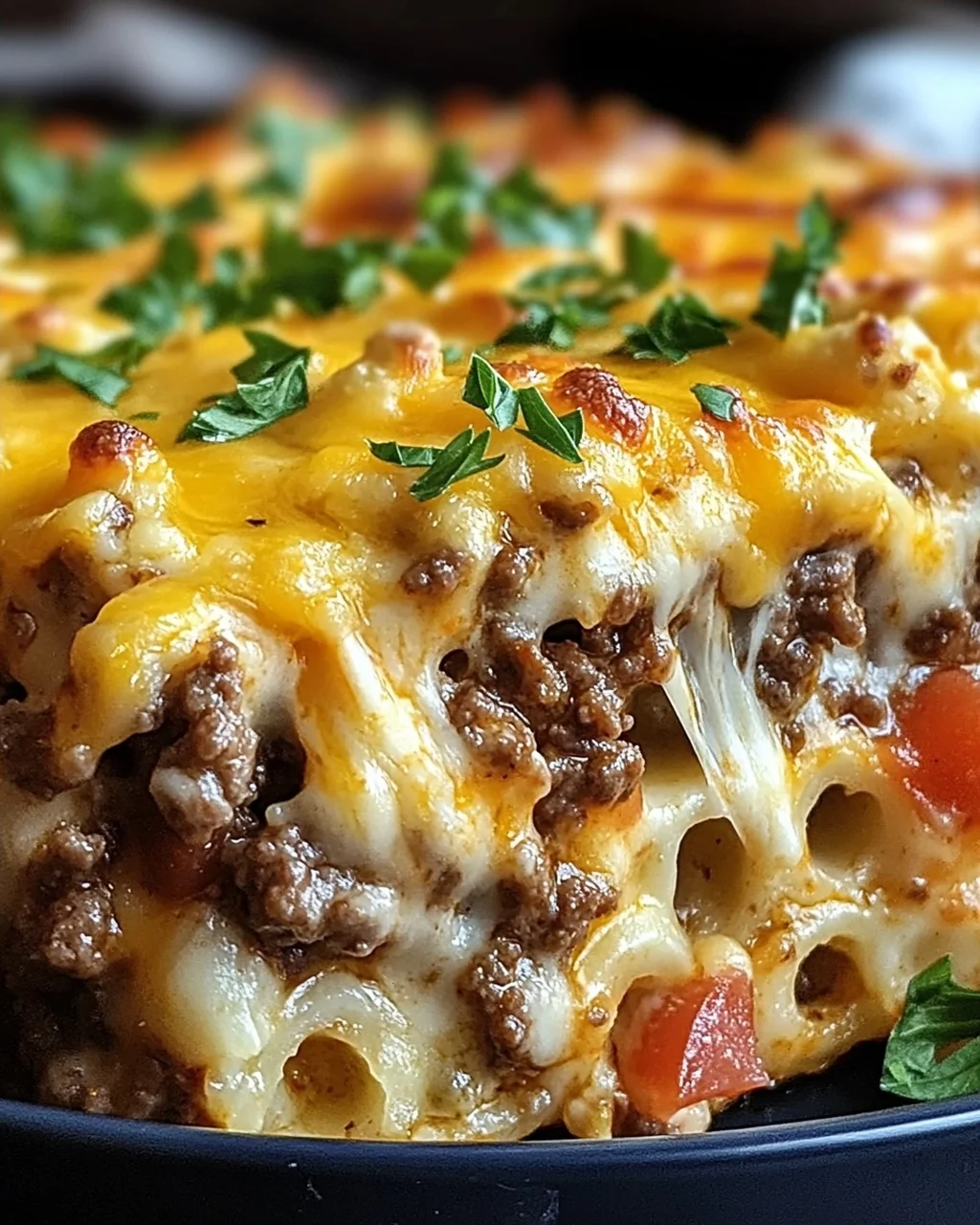 Cheeseburger-Auflauf