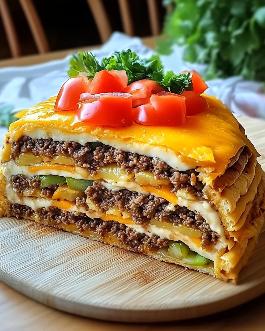 Cheeseburger-Torte