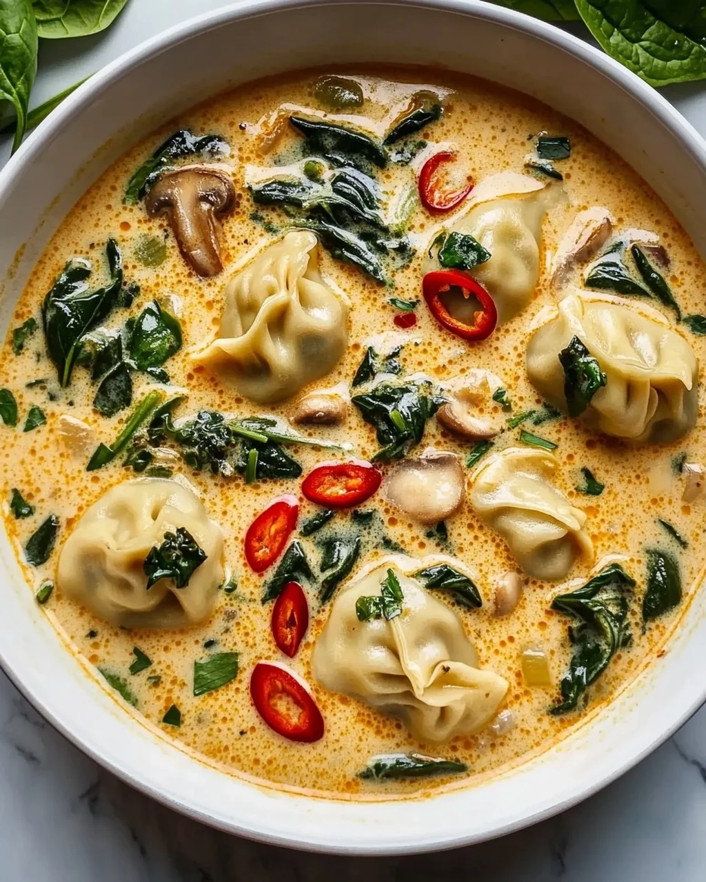 Das beste Rezept: Cremige Thai Dumpling Suppe – Unwiderstehlich