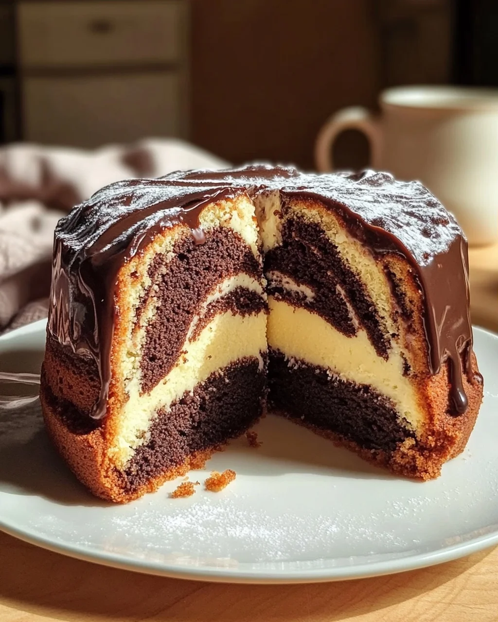 Eierlikör-Marmorkuchen