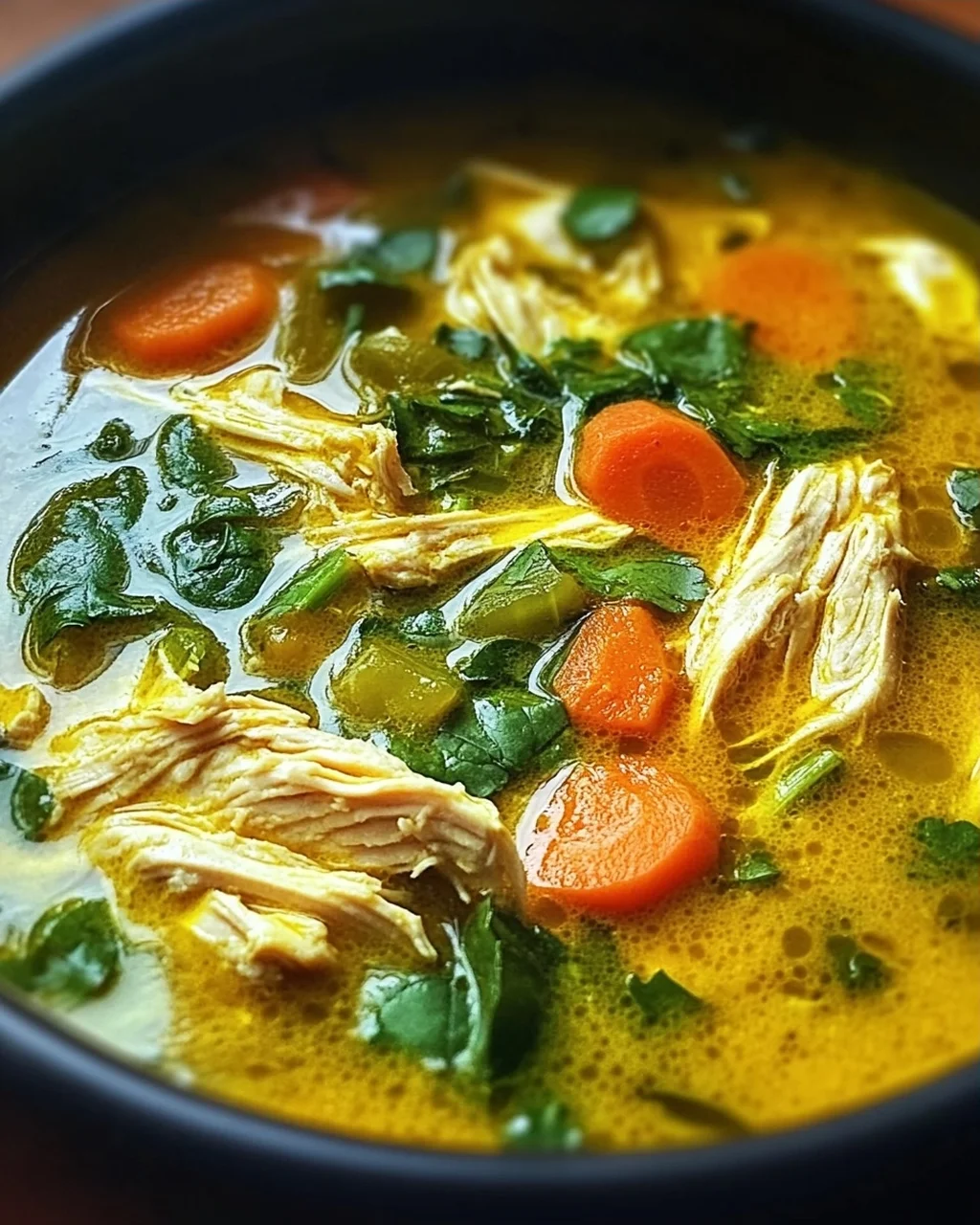 Entzündungshemmende Kurkuma-Hühnersuppe