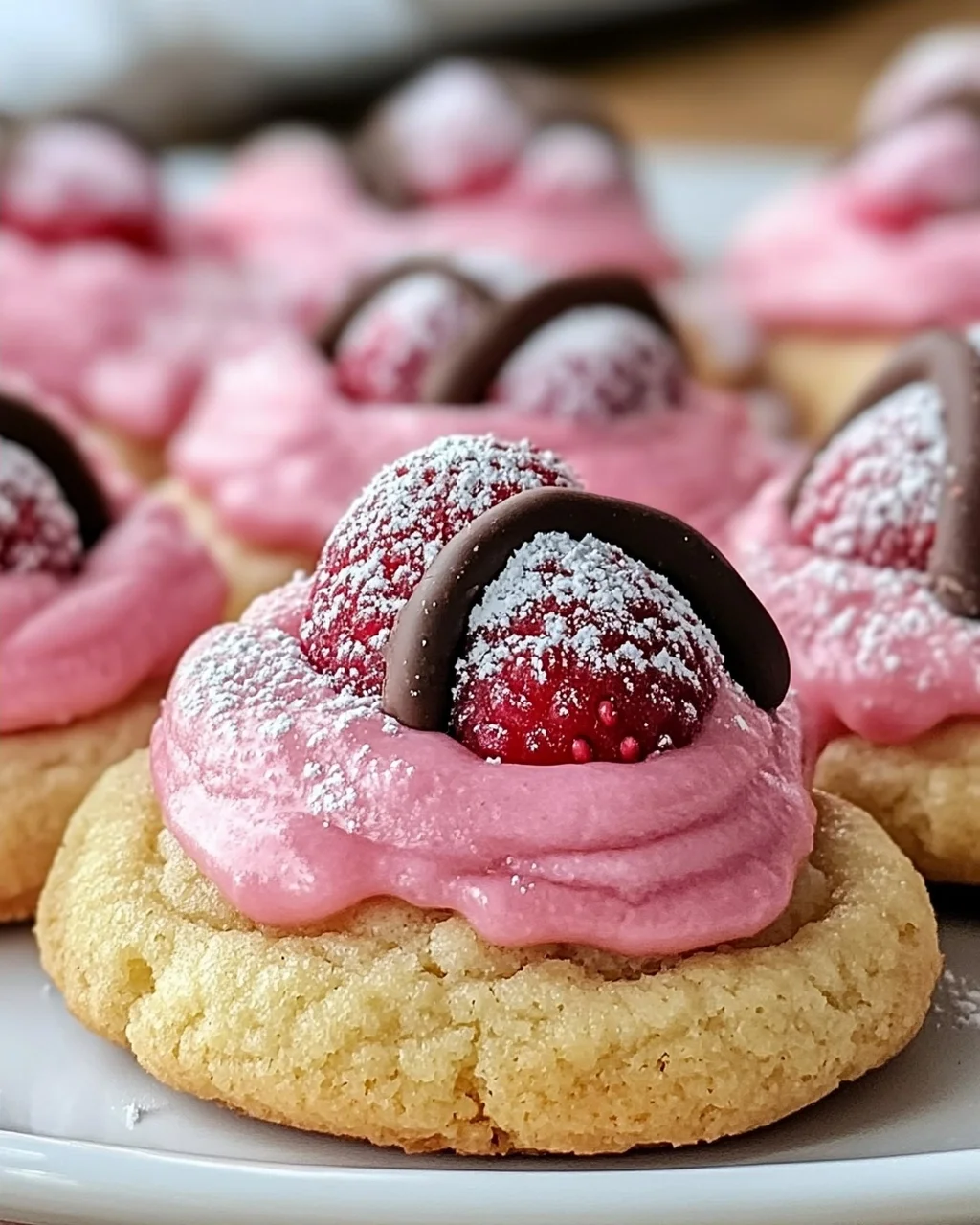 Erdbeer-Kuss-Kekse: Einfach Himmlisch Lecker
