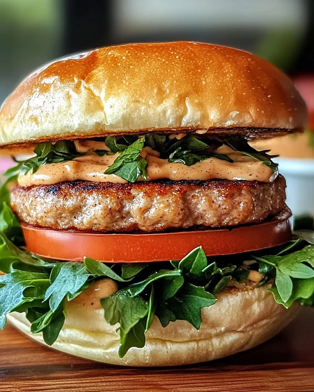 Erdnuss-Türkei-Burger – Gesund und super lecker!
