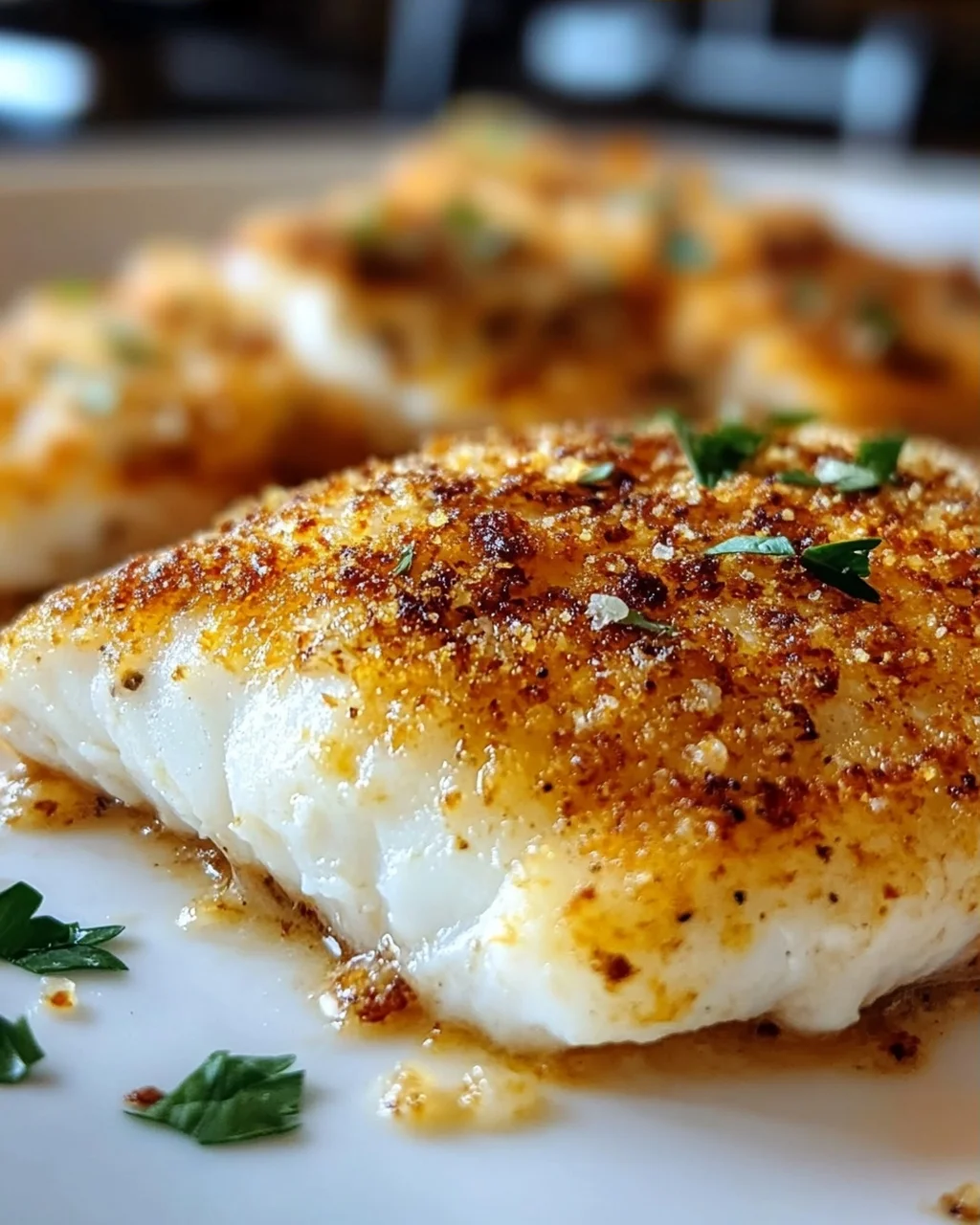 Gebackene Tilapia mit Parmesan-Kruste – Schnell & Knusprig!