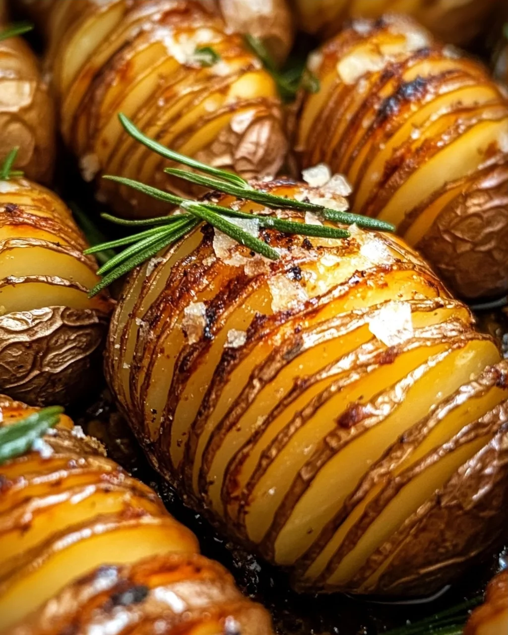 Fächerkartoffeln / Hasselback-Kartoffeln