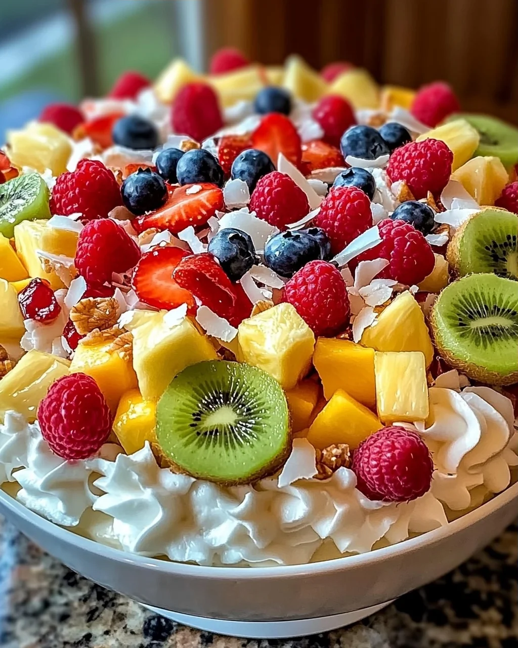 Hawaiian Käsekuchen Salat für den perfekten Sommergenuss