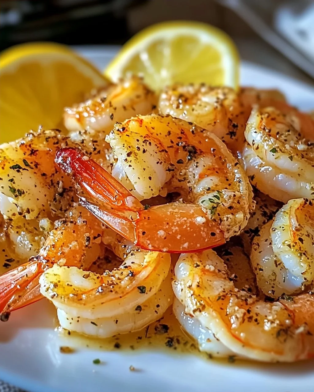 Hawaiianischer Knoblauch-Garnelen schnell zubereitet