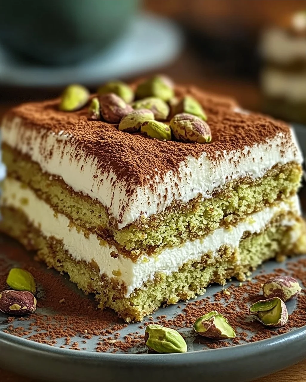 Himmlisches Pistazien-Tiramisu