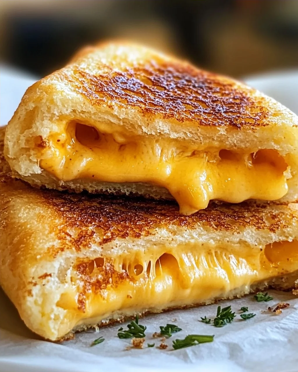 Käse-Genuss in knusprigen Roll-Ups