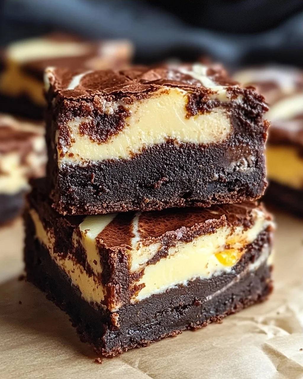 Käsekuchen Brownies