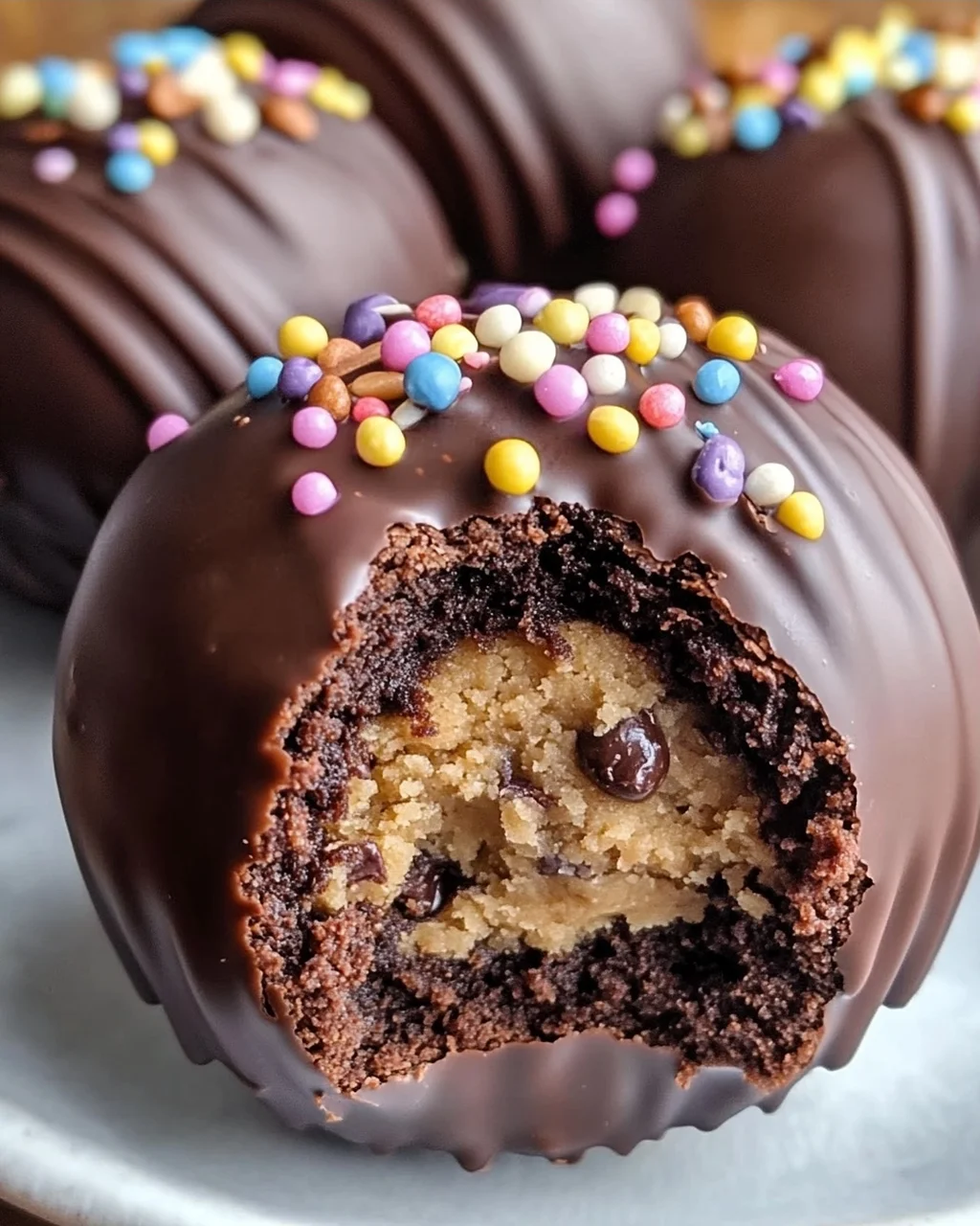 Keksteig-Brownie-Bomben ohne Backen: Dein Schokochip-Traum!