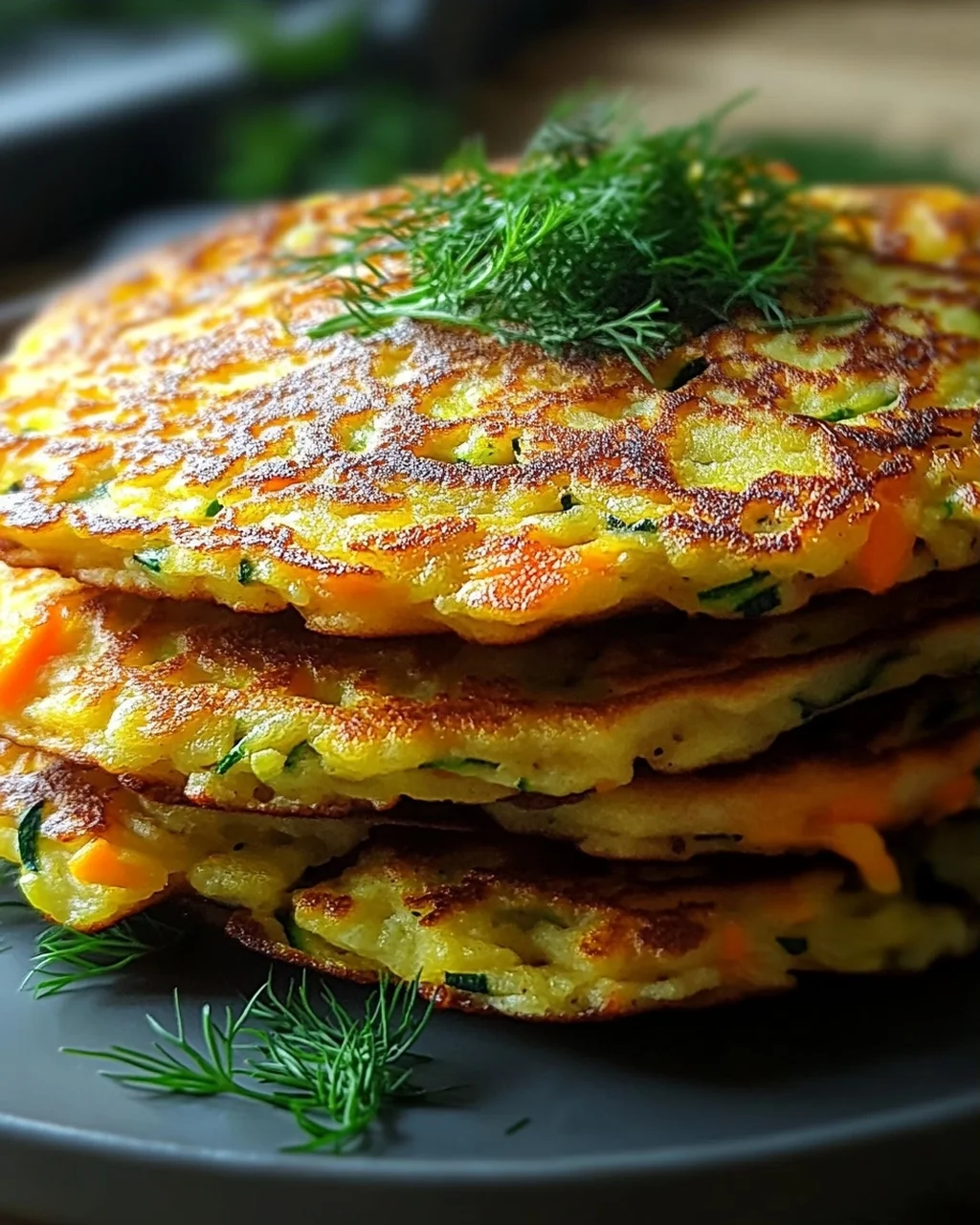 Keto Gemüse-Pfannkuchen