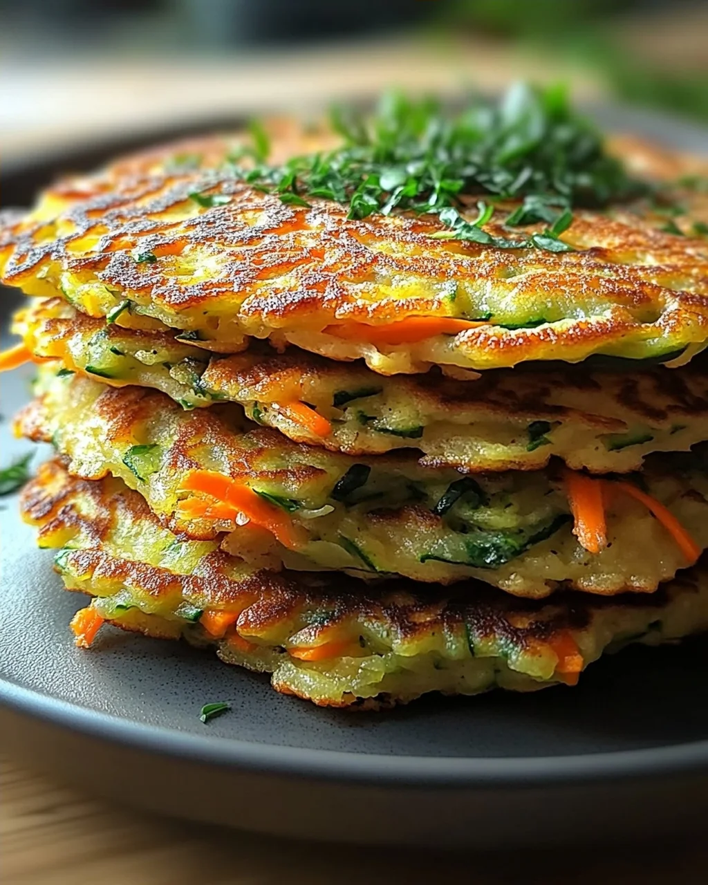 Keto Gemüse-Pfannkuchen