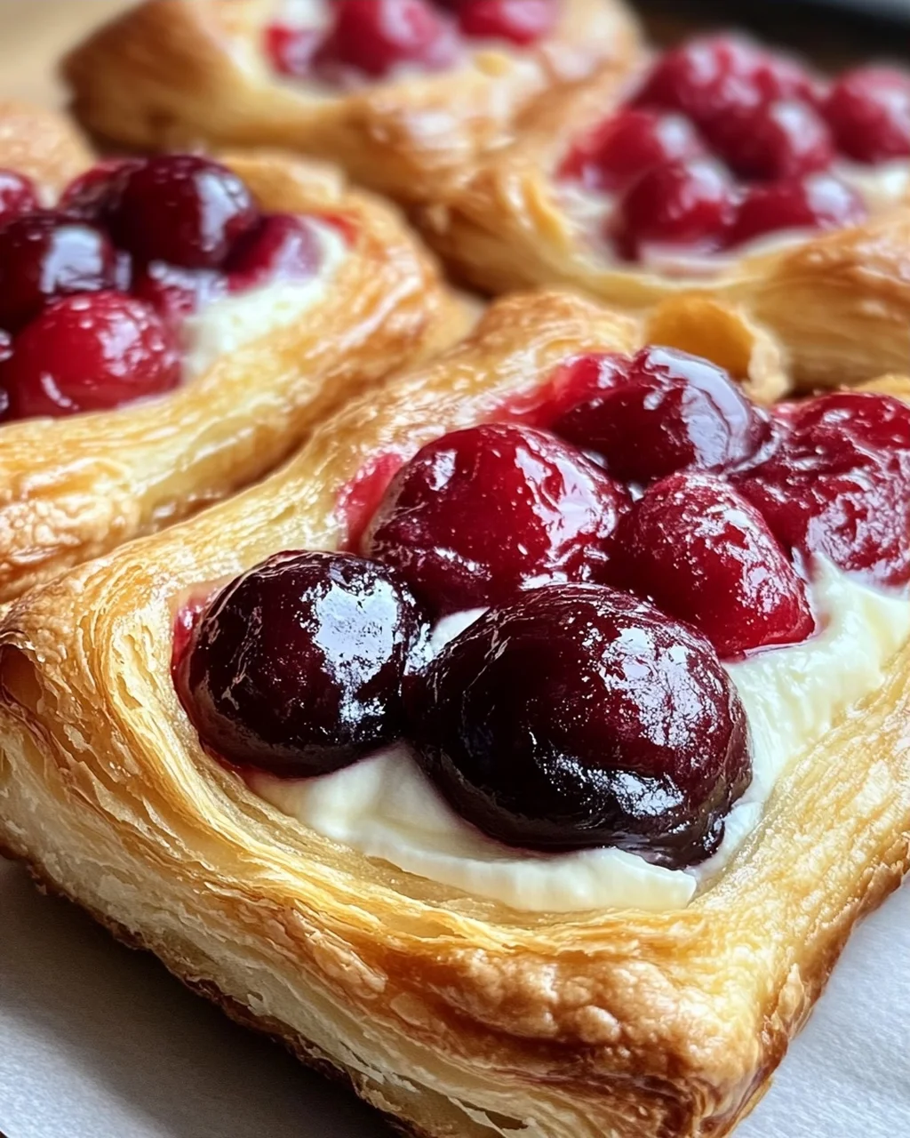 Kirsche Frischkäse Danish