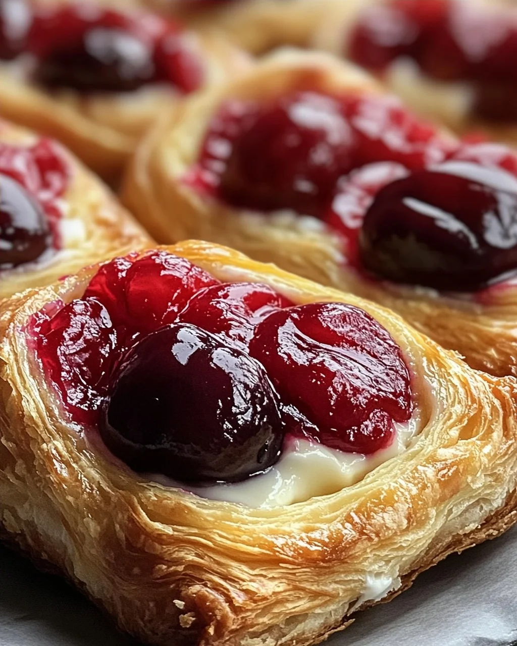 Kirsche Frischkäse Danish