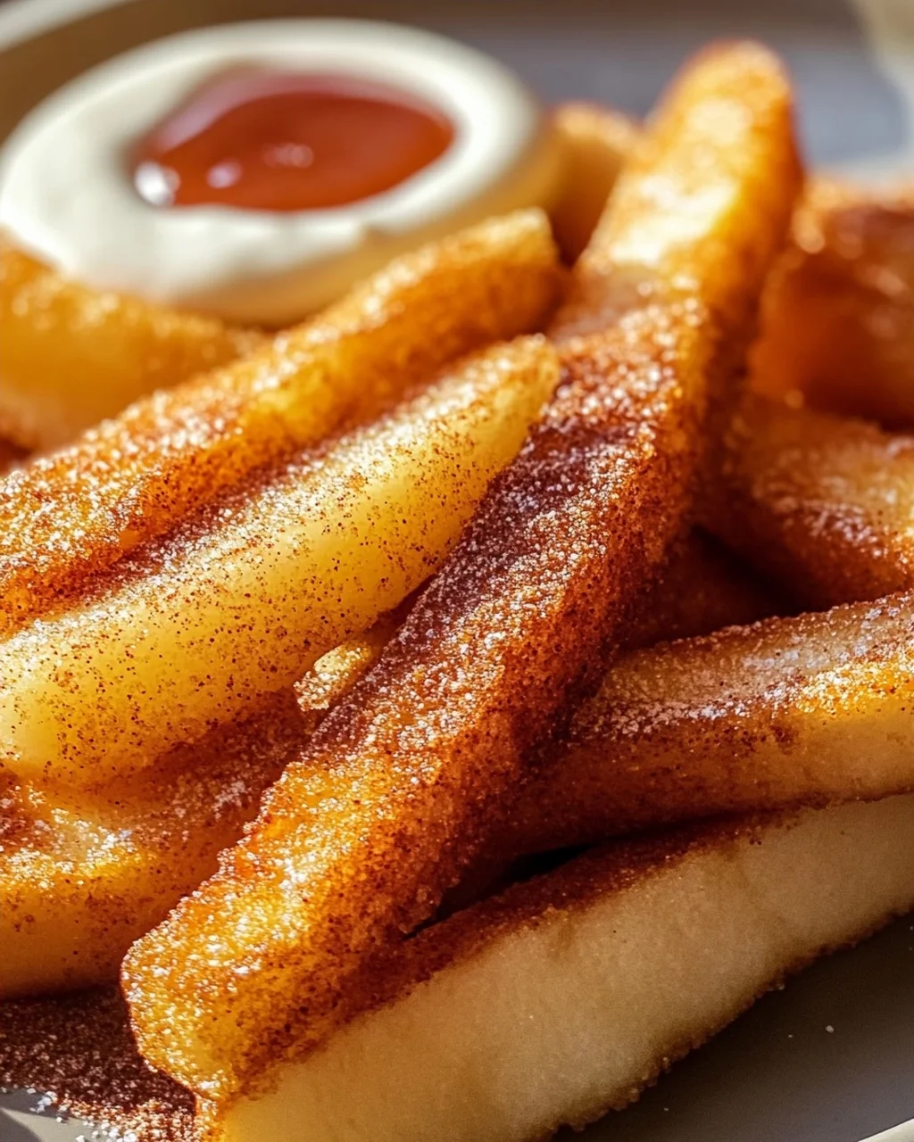 Knusprige Air Fryer Apfel-Pommes: Süßer Snack leicht gemacht!