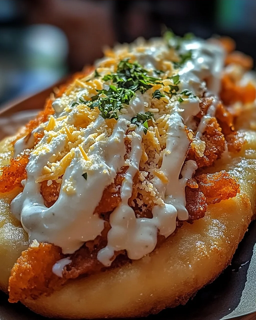 Knusprige Langos: Ungarisches Streetfood zum Genießen