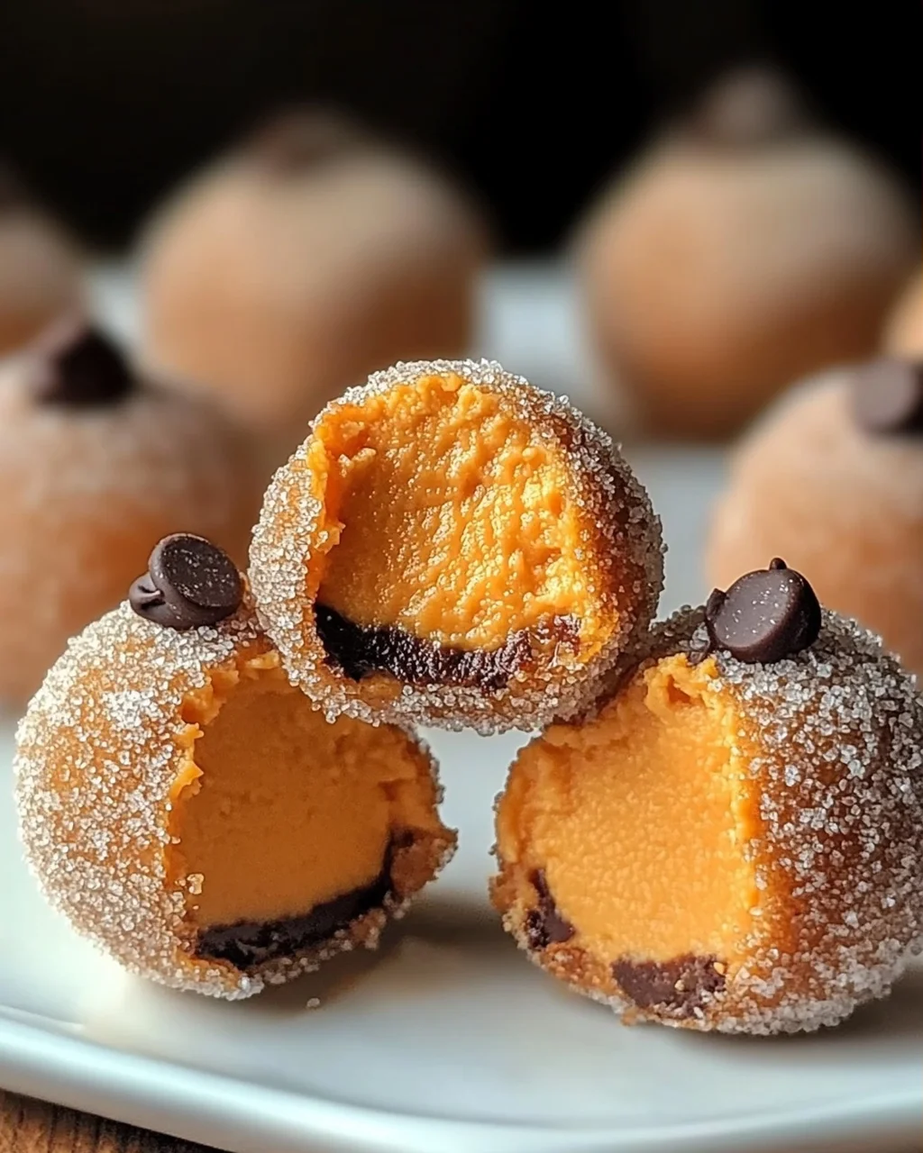 Kürbis Käsekuchen Pralinen für den perfekten Herbstsnack