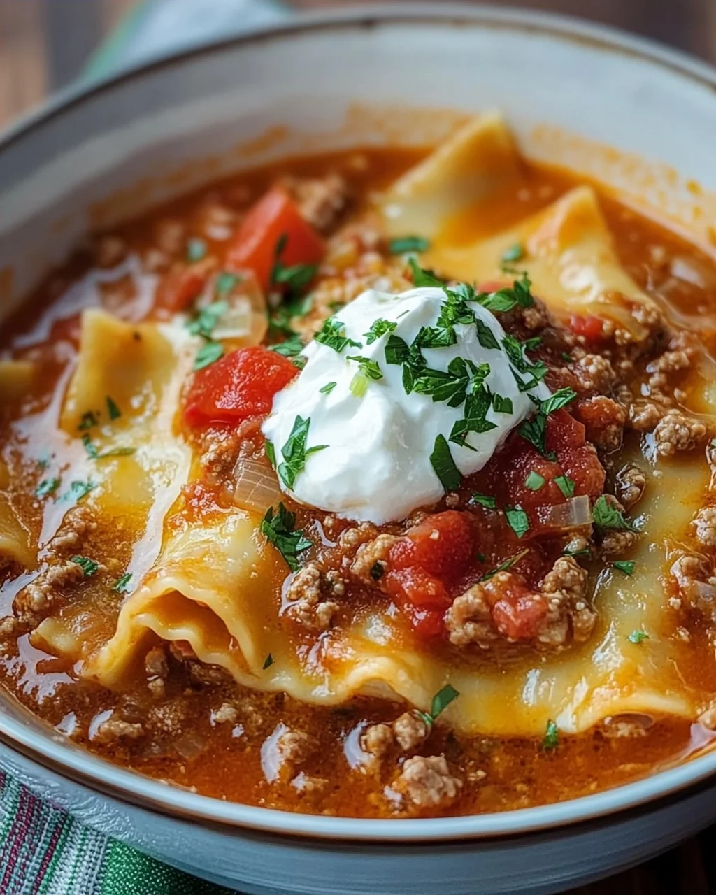Lasagne-Suppe