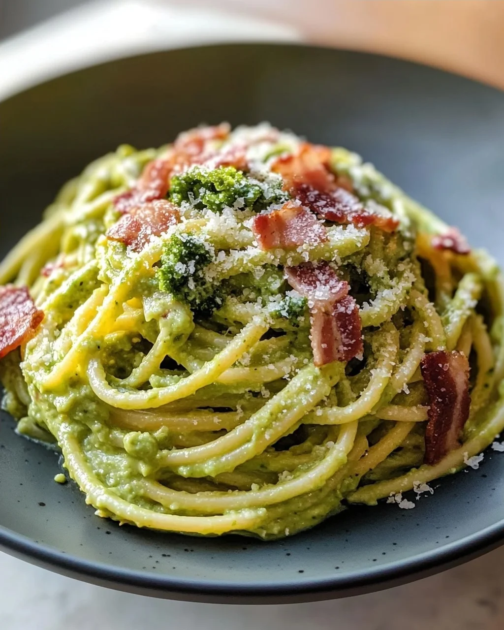 Leckere Avocado Carbonara mit Rindfleisch – Einfaches Rezept!