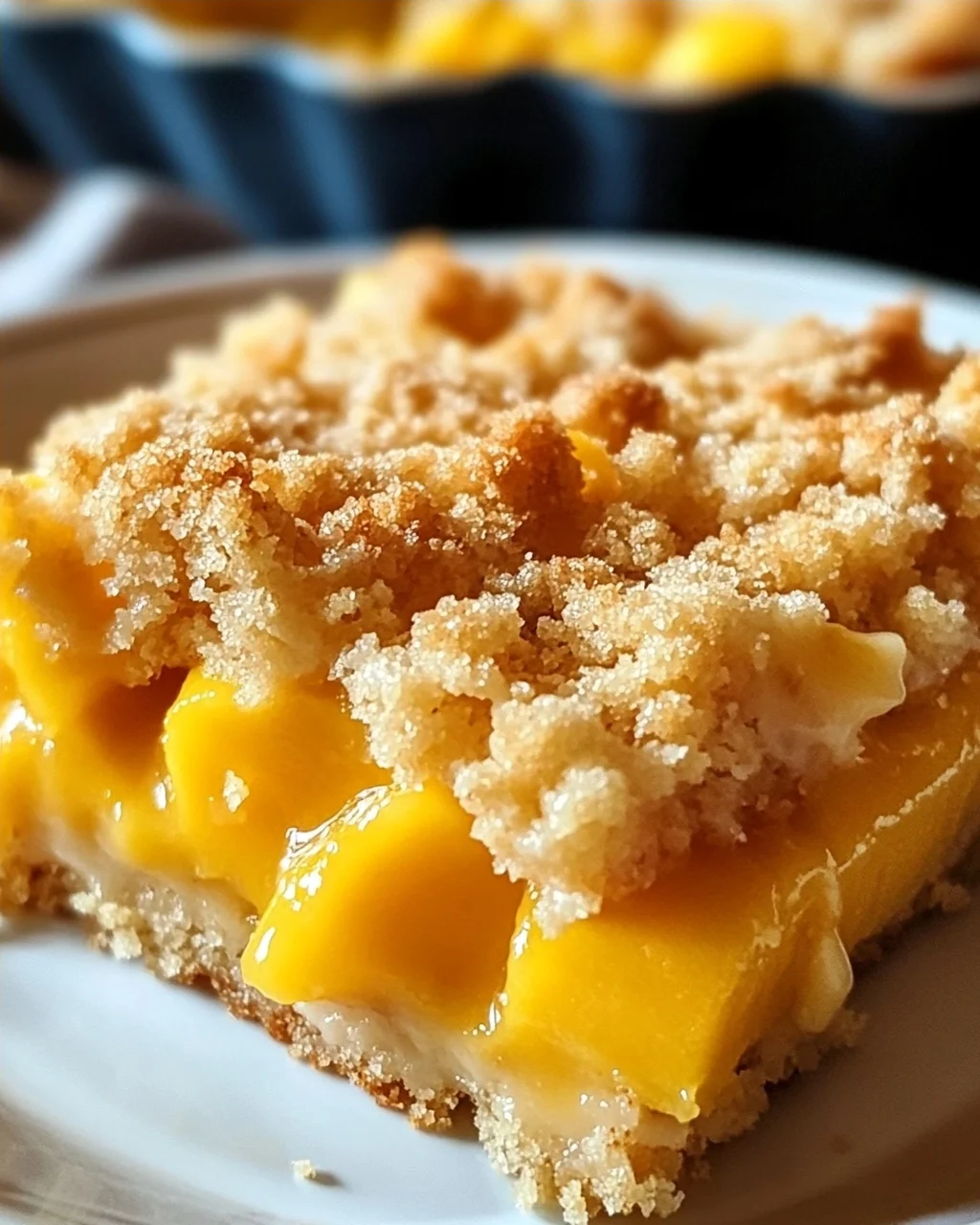 Mango-Streuselkuchen: Der perfekte Sommerschmaus