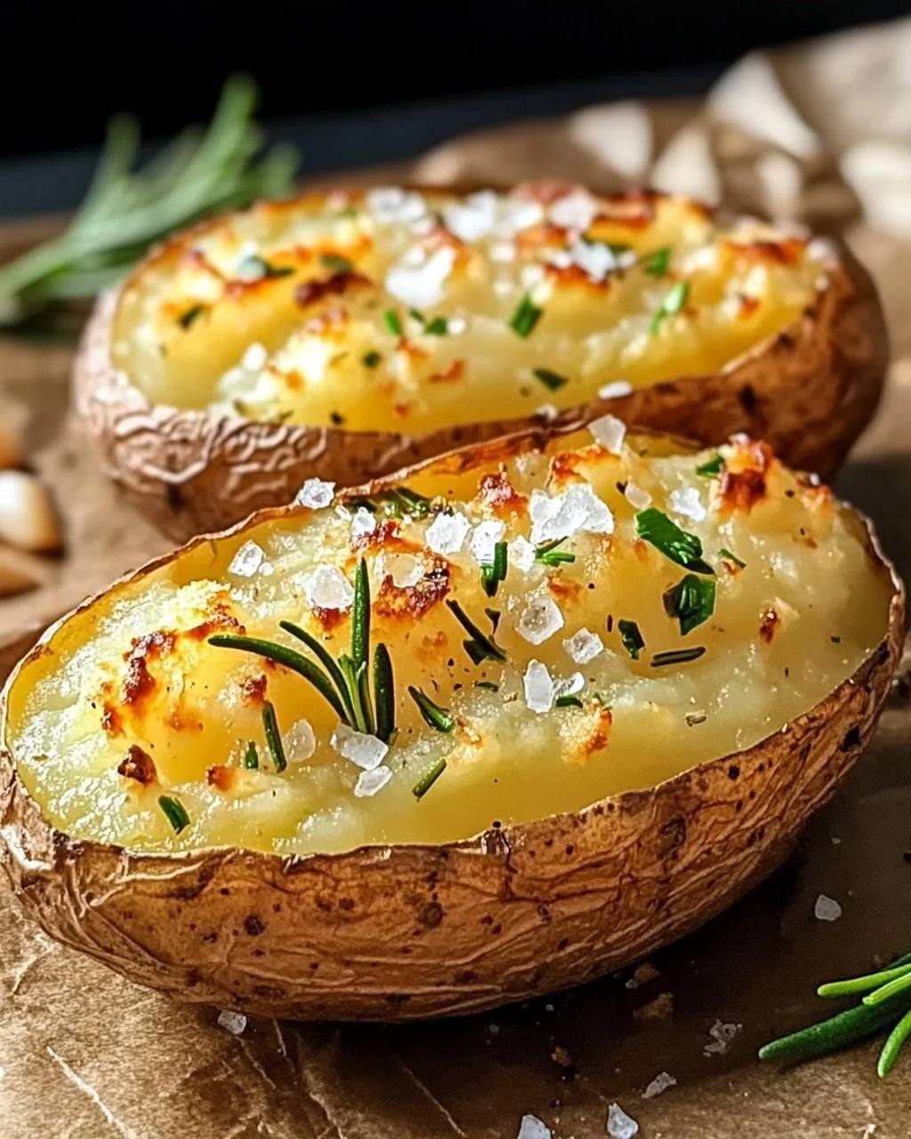 Ofenkartoffel aus der Heißluftfritteuse