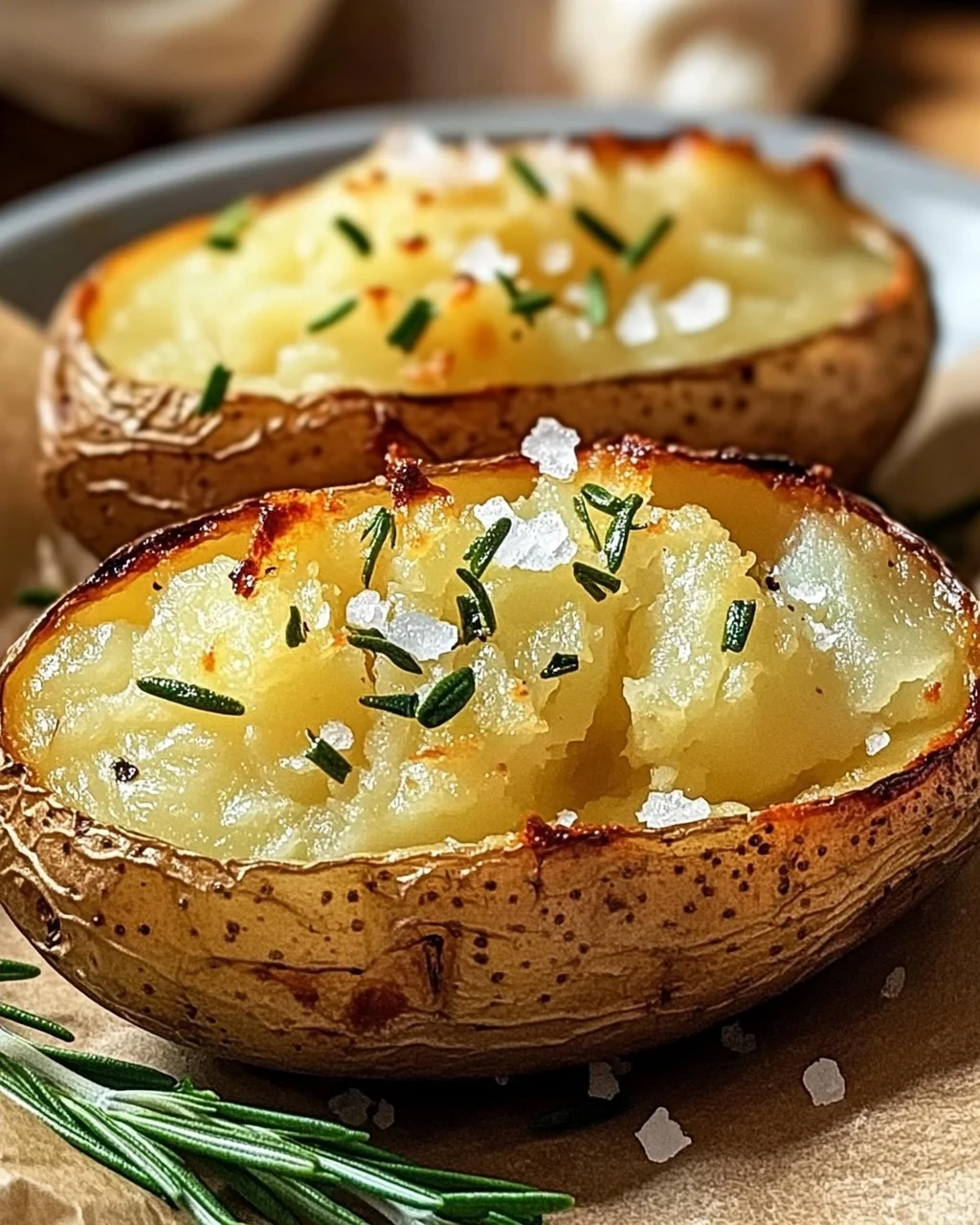 Ofenkartoffel aus der Heißluftfritteuse