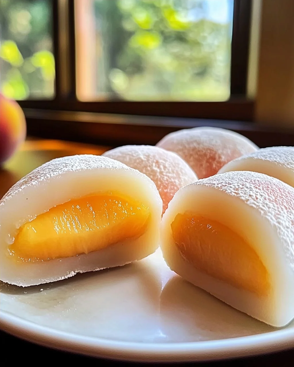Pfirsich-Mochi: Soft und Fruchtig Genießen