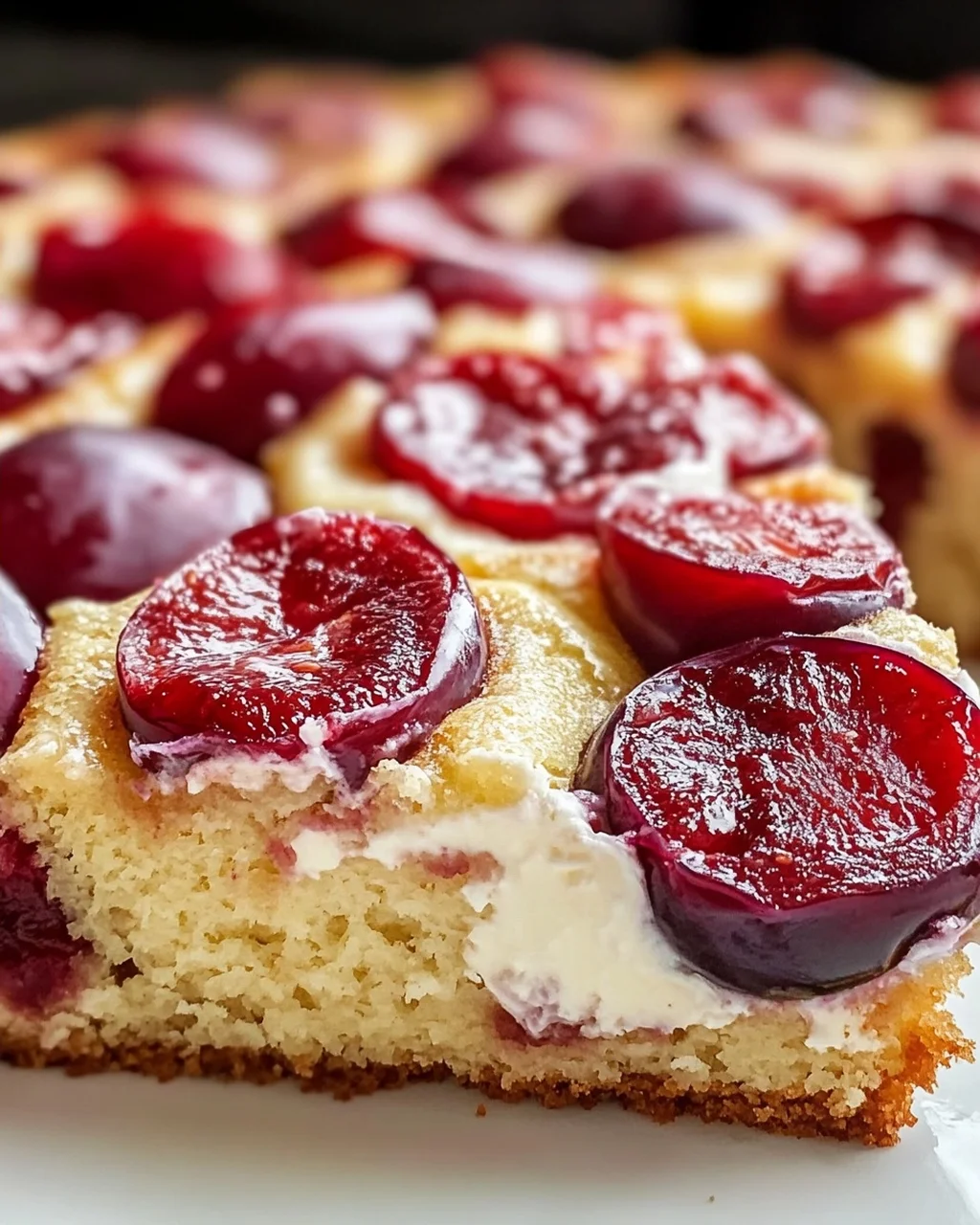 Pflaumenkuchen mit Schmand