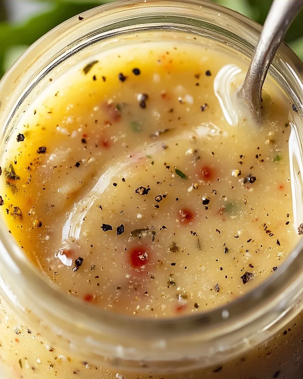 Pikantes Italienisches Salatdressing (mit Apfelessig)