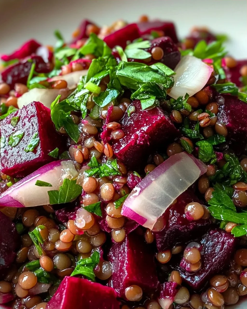 Rote Bete Linsen Salat: Einfaches Rezept für gesunden Genuss
