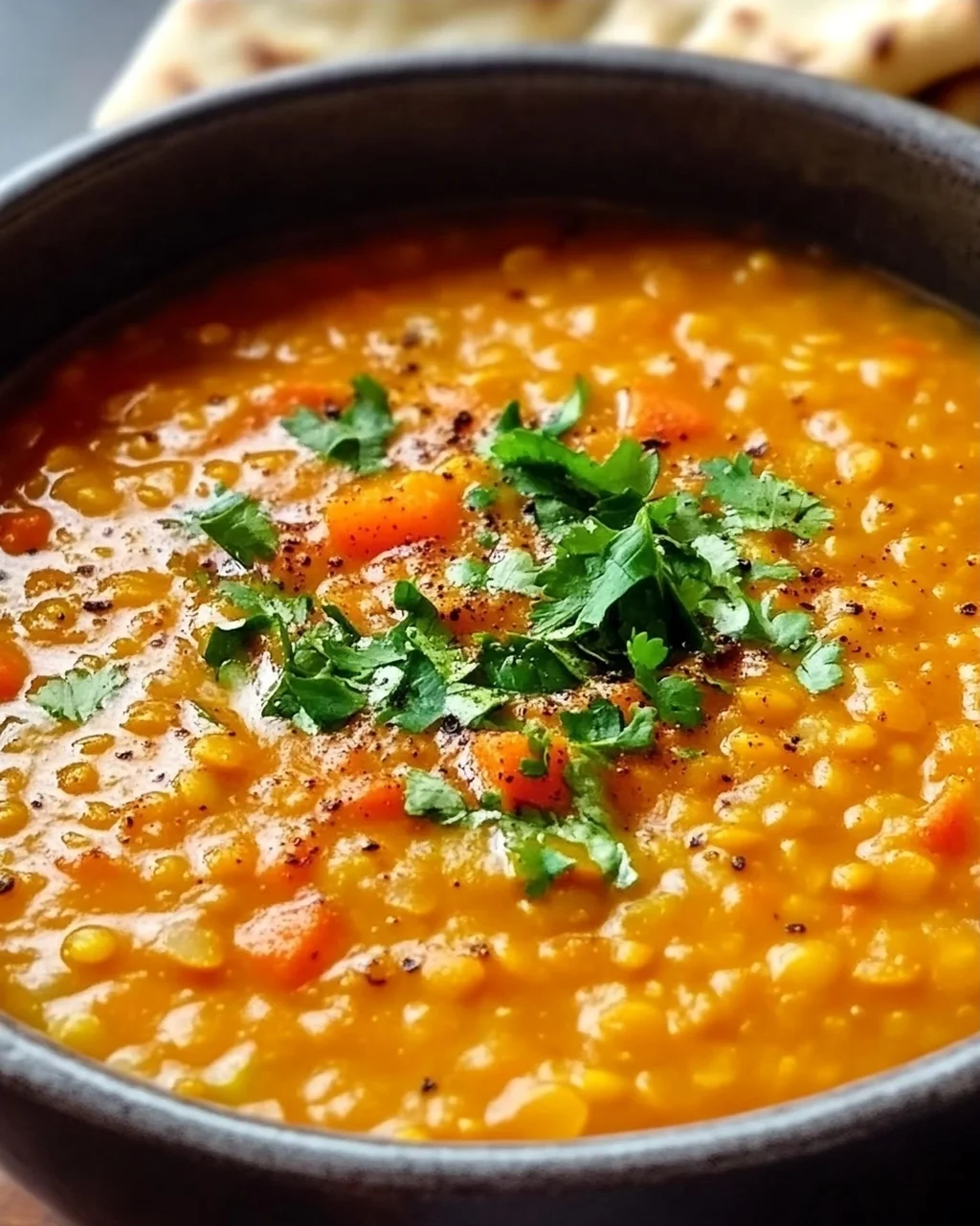 Rote Linsensuppe Kraftig Aromatisch
