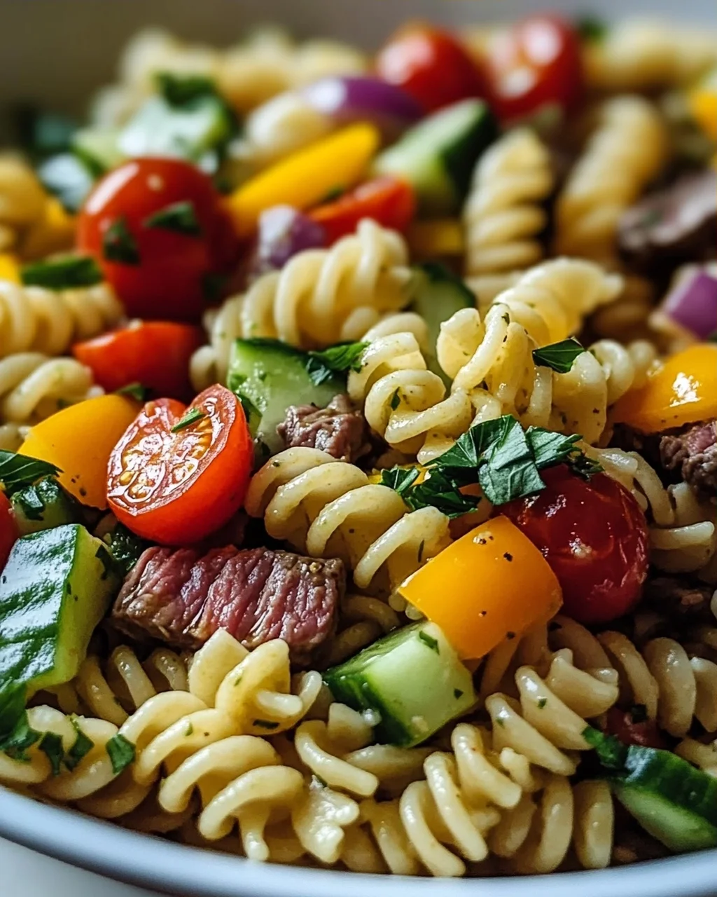 Sommerlicher Nudelsalat À La Tim Mälzer Mit Zitronen Dressing