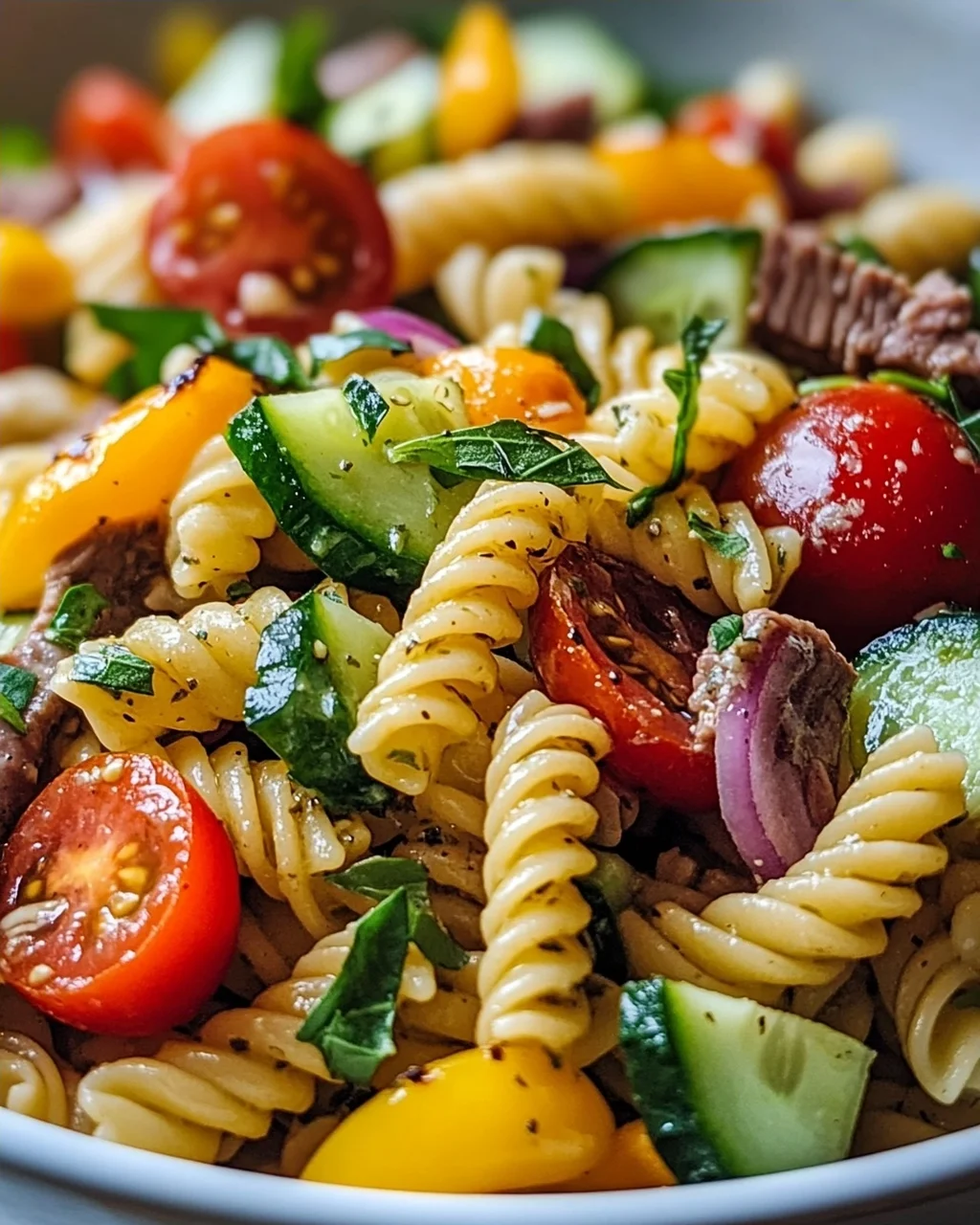 Sommerlicher Nudelsalat À La Tim Mälzer Mit Zitronen Dressing