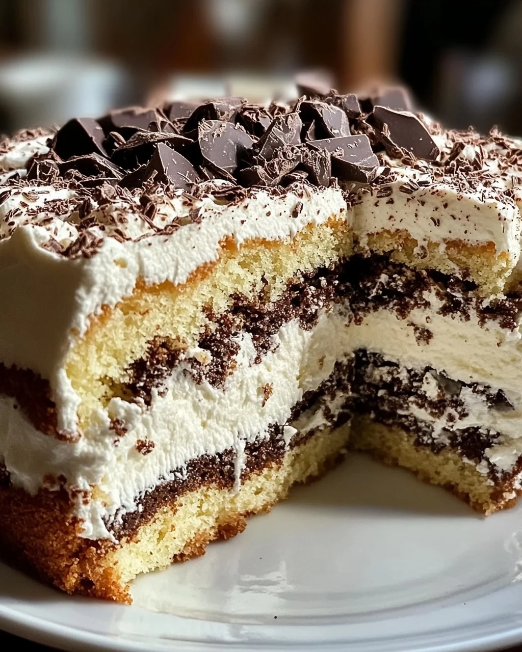 Stracciatella Cake
