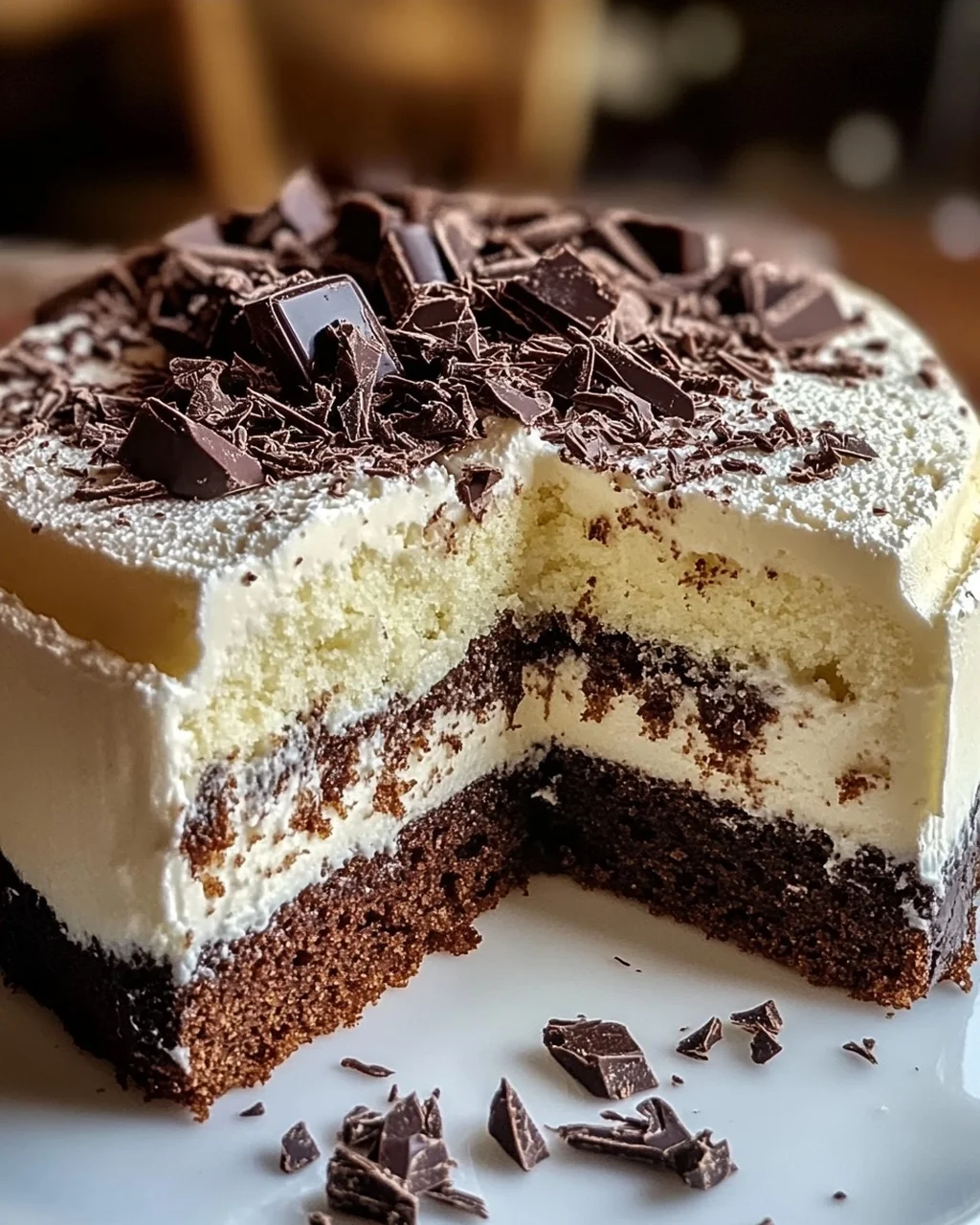 Stracciatella Cake