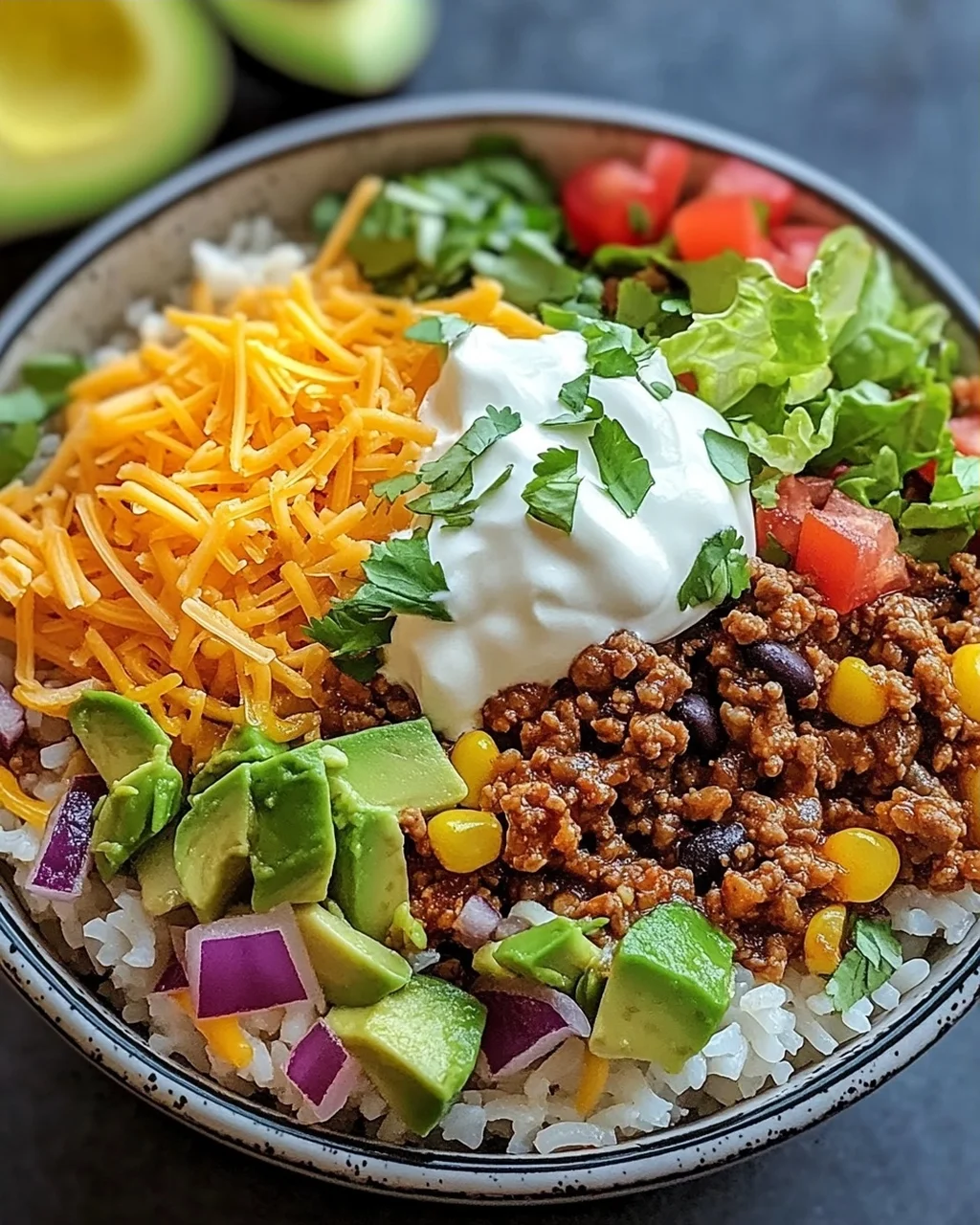 Taco Rice Bowl