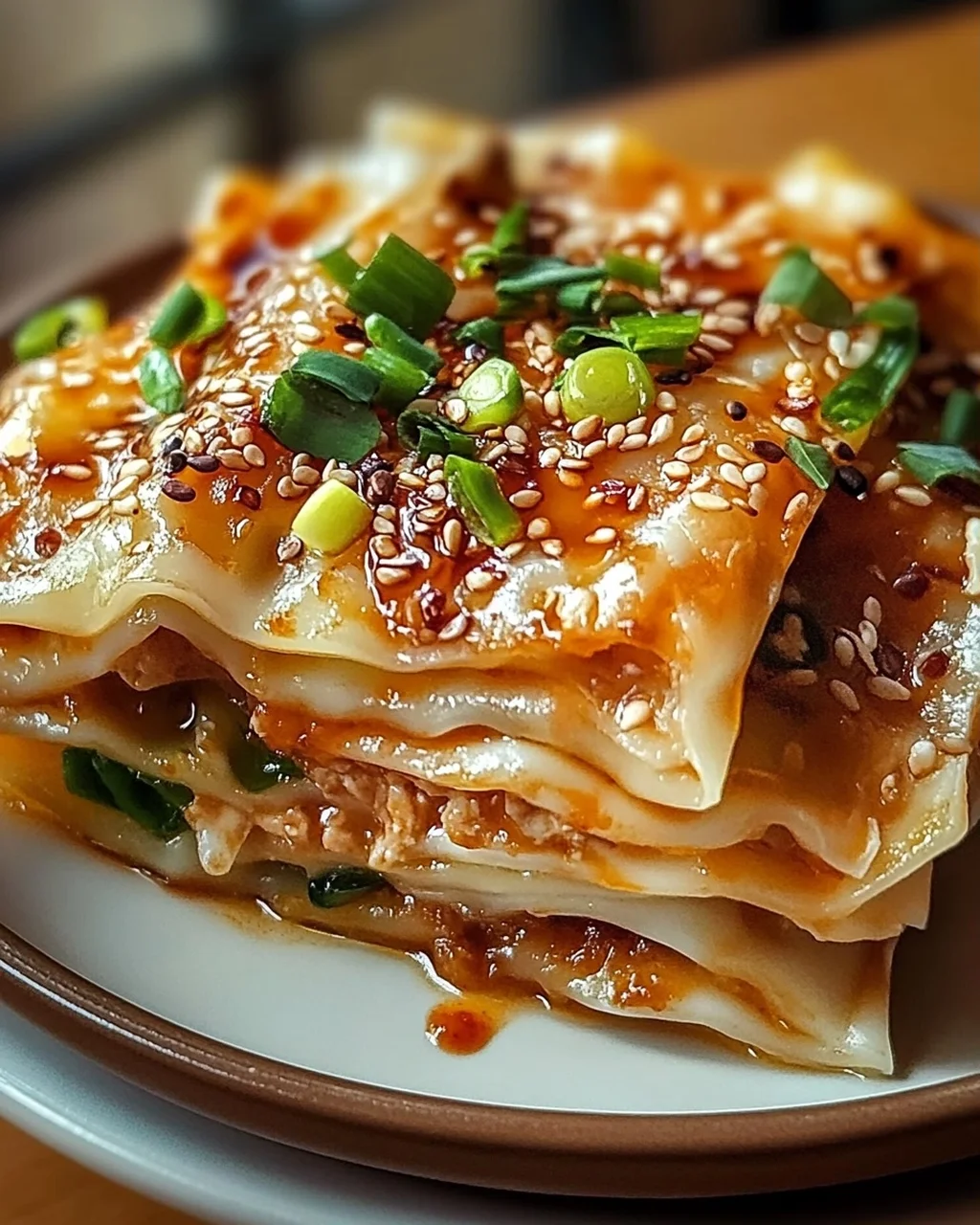 Teigtaschen-Lasagne für dein komfortables Dinner