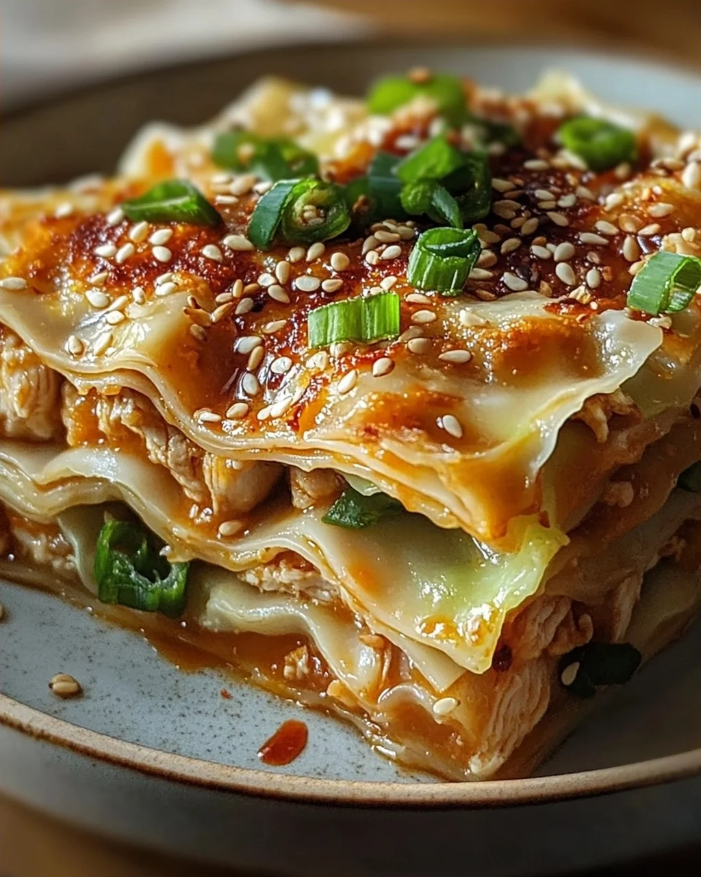 Teigtaschen-Lasagne für dein komfortables Dinner