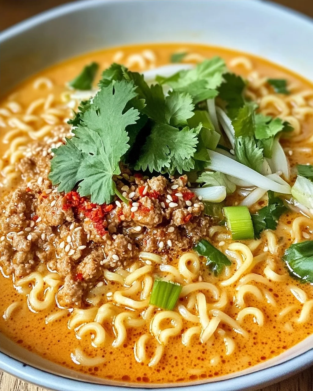Thai Kokosnuss-Curry-Ramen in 30 Minuten