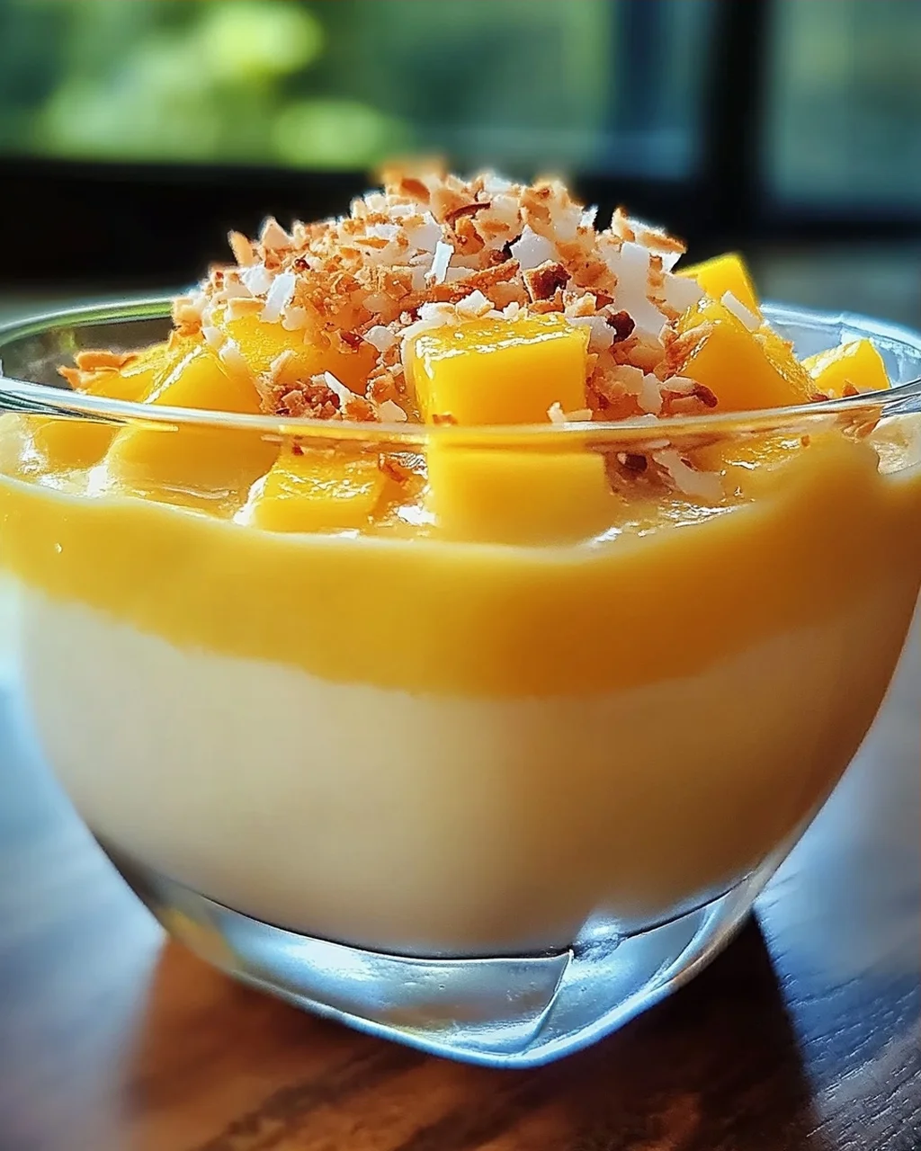 Thailändischer Kokosnuss-Pudding: Cremig und Lecker