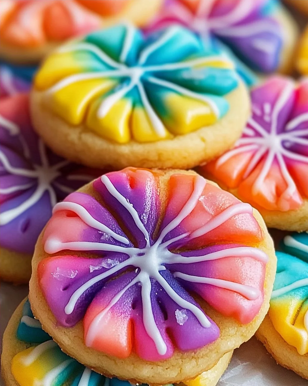 Tie Dye Kekse