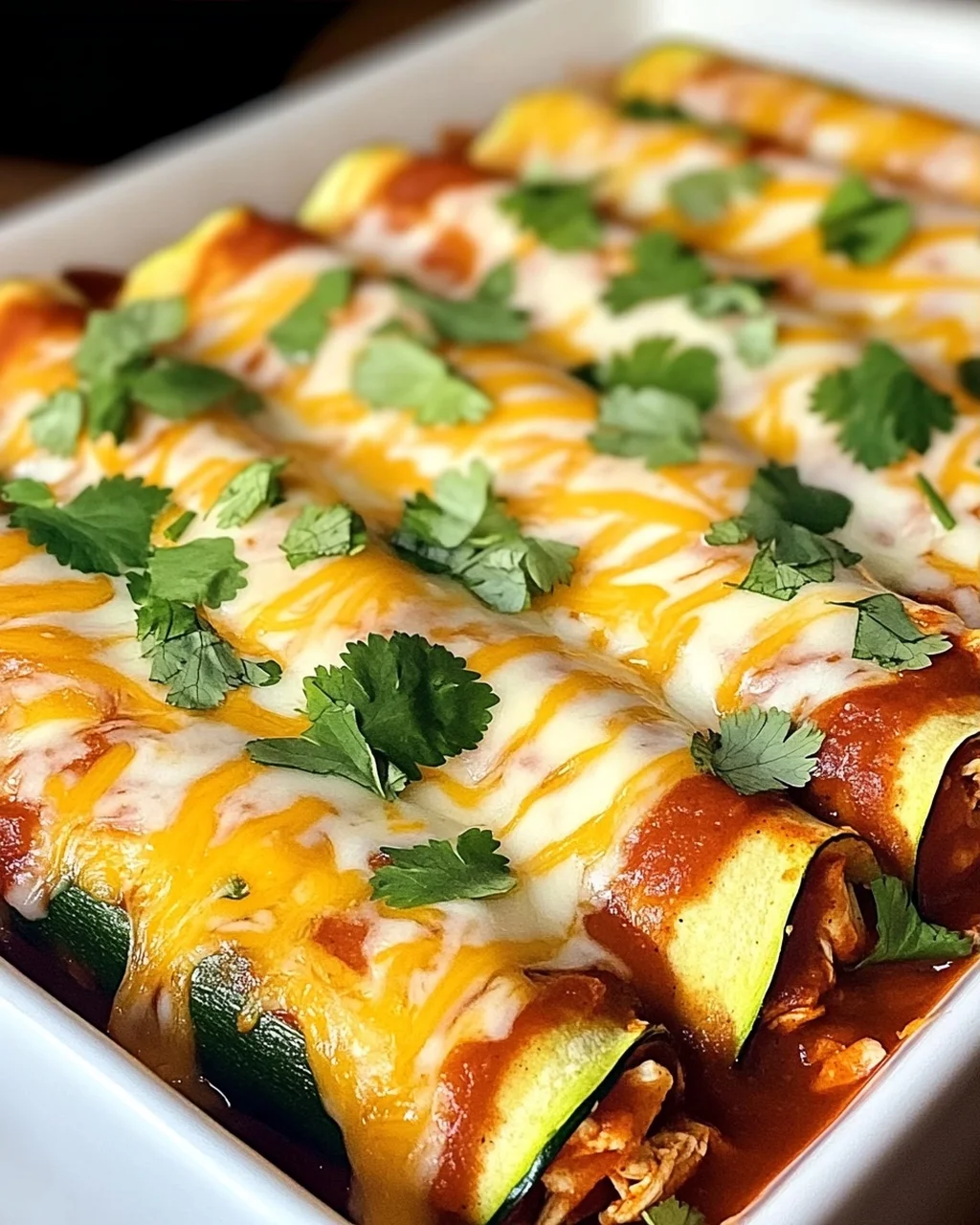 Zucchini-Enchiladas gesund und lecker genießen