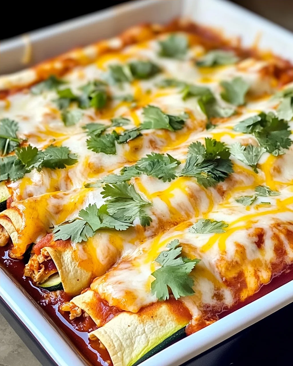 Zucchini-Enchiladas gesund und lecker genießen