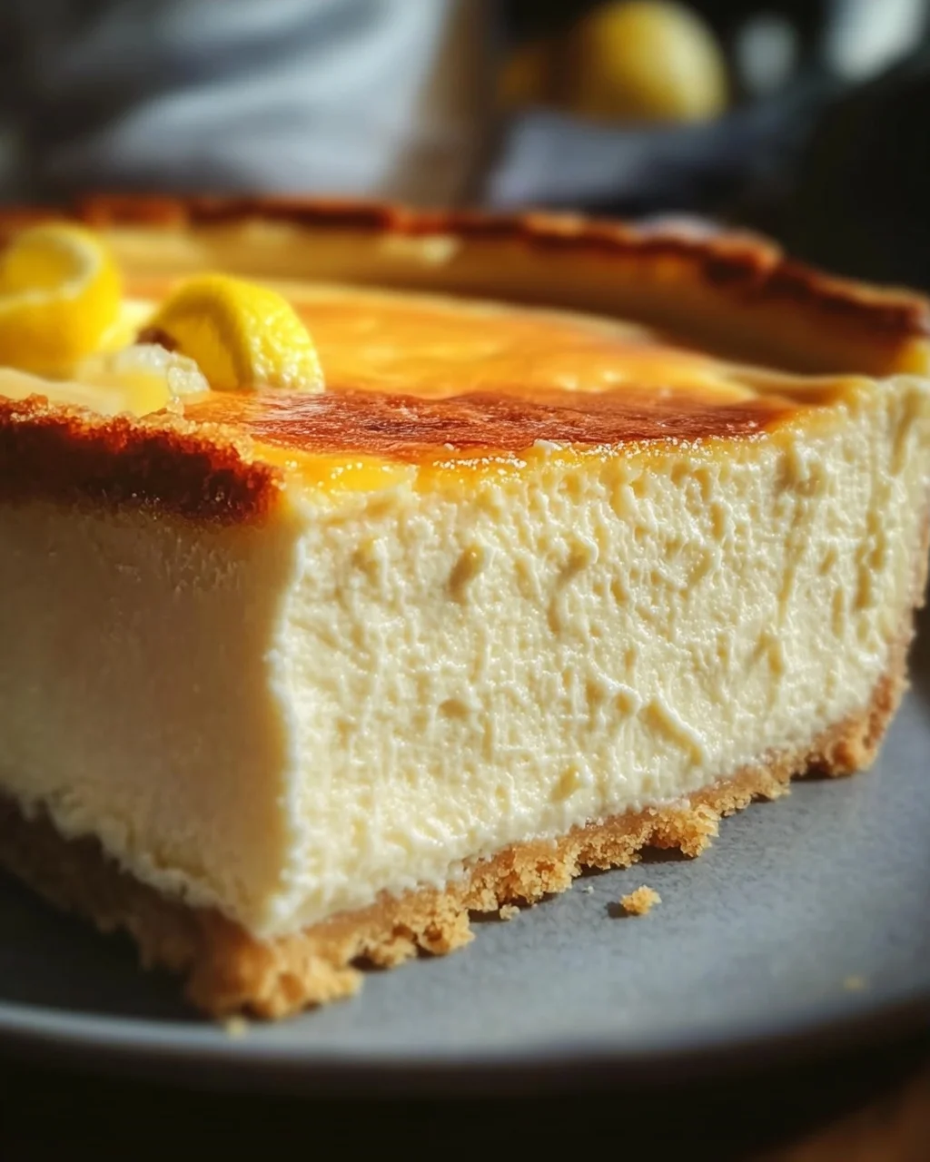 mein klassischer kleiner Käsekuchen